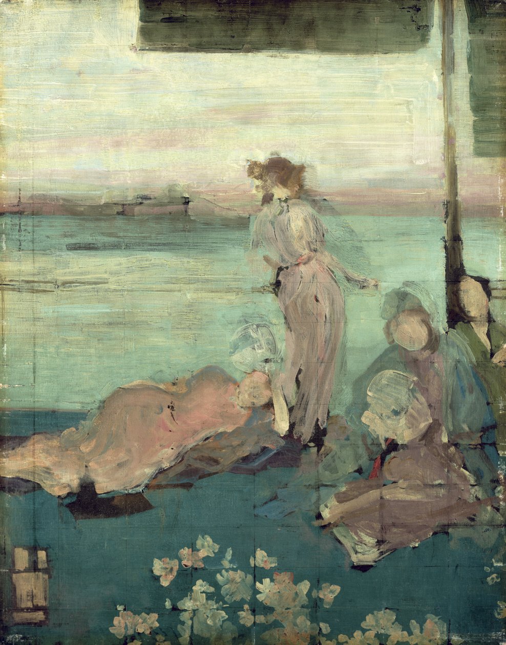 Vázlat az erkélyhez alkotó: James Abbott McNeill Whistler