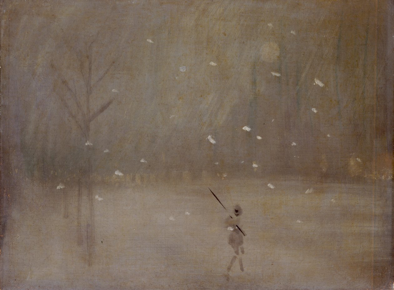"Hóvihar: Nocturne", 1854-1903 alkotó: James Abbott McNeill Whistler