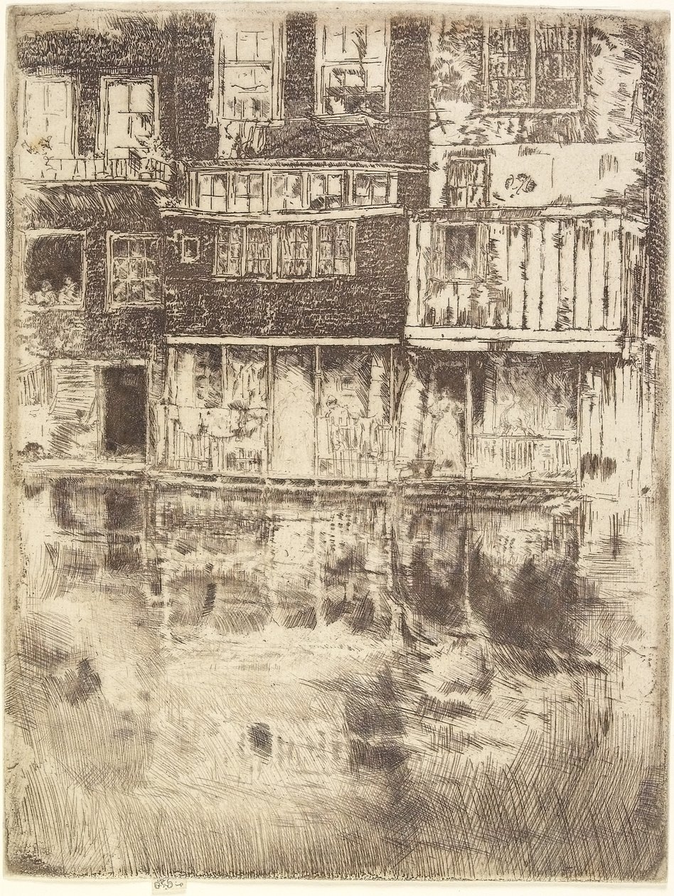 Square House, Amszterdam, 1889 alkotó: James Abbott McNeill Whistler