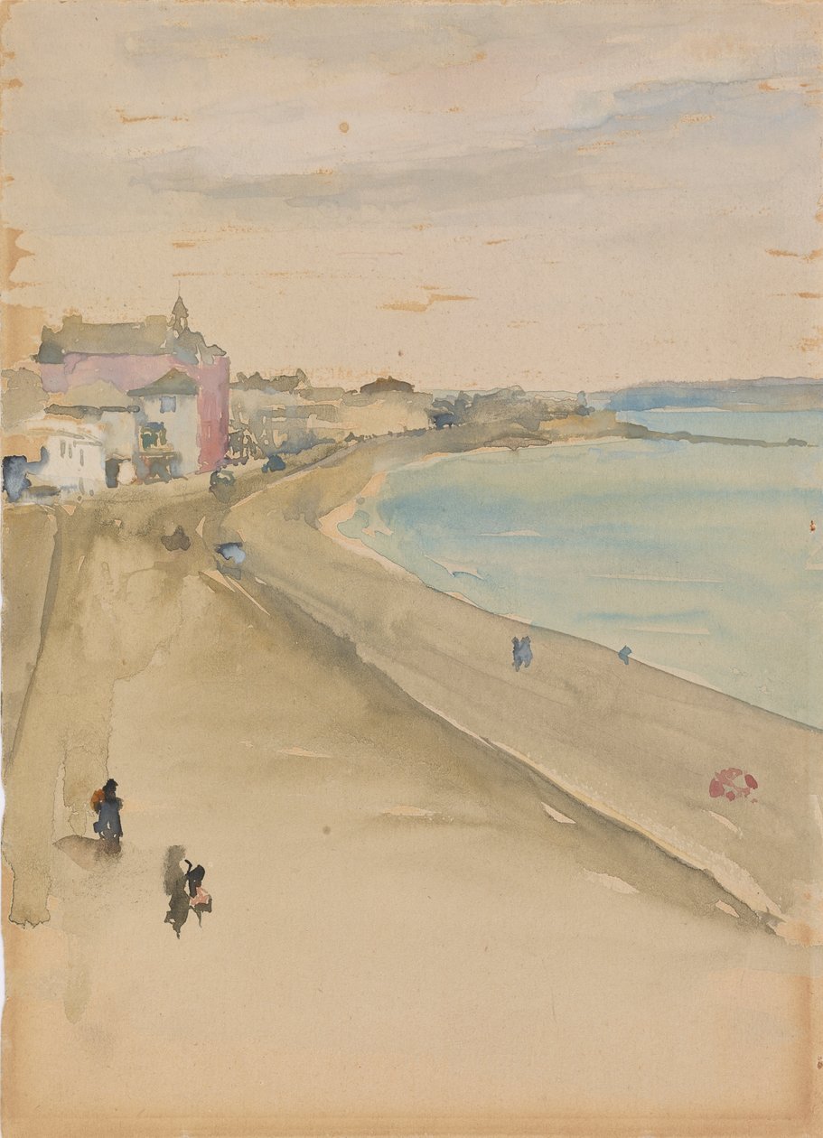 St. Ives: Cornwall, 1883-1884. alkotó: James Abbott McNeill Whistler