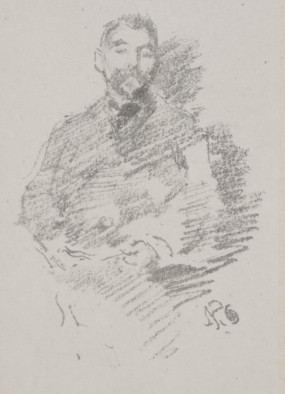 Stephane Mallarme alkotó: James Abbott McNeill Whistler