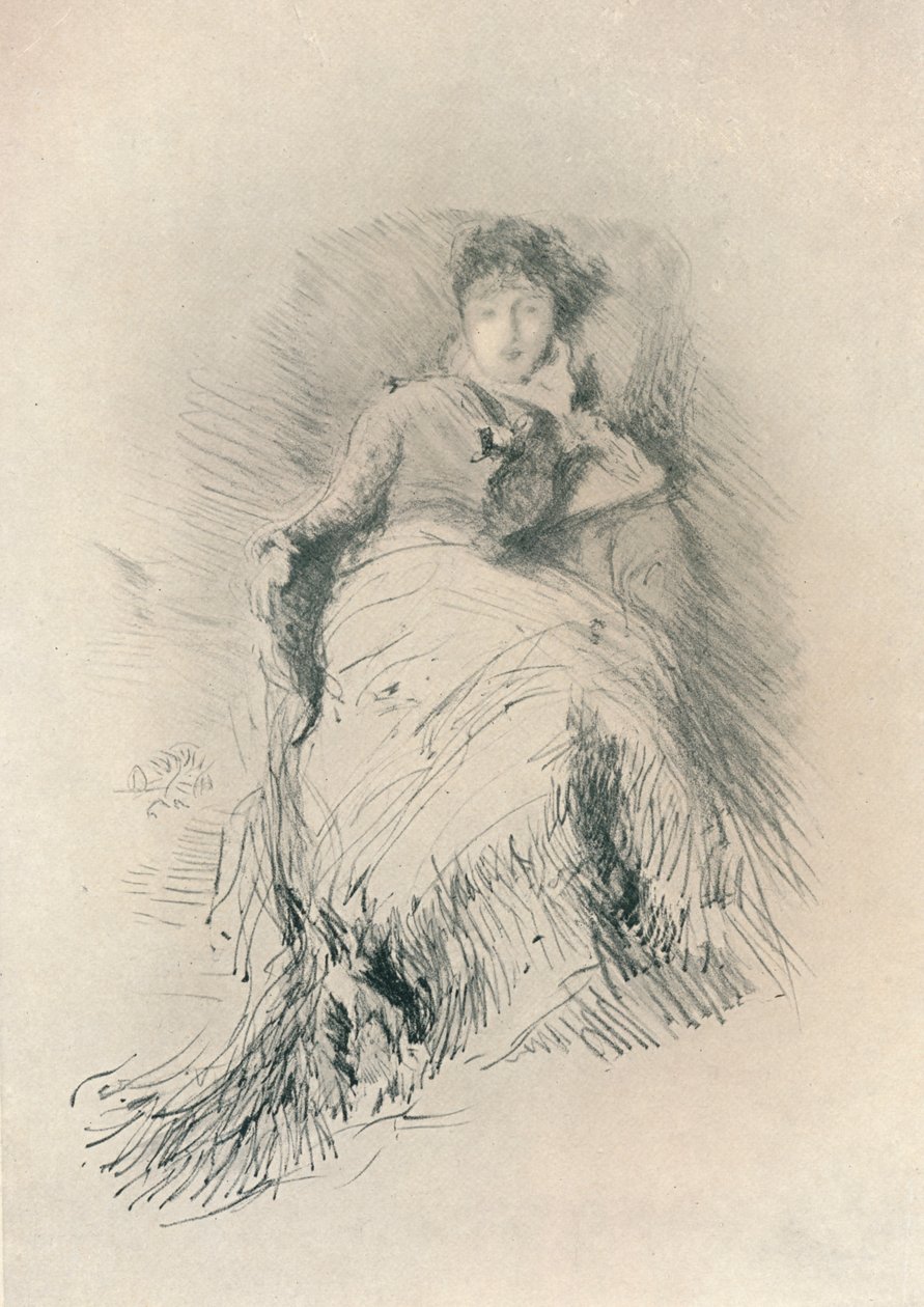 Tanulmány, 1878, 1904 alkotó: James Abbott McNeill Whistler
