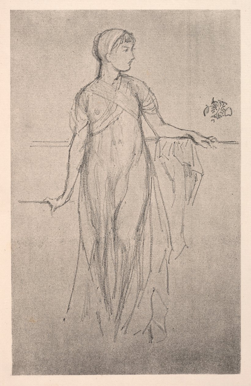 Tanulmány, 1879. alkotó: James Abbott McNeill Whistler