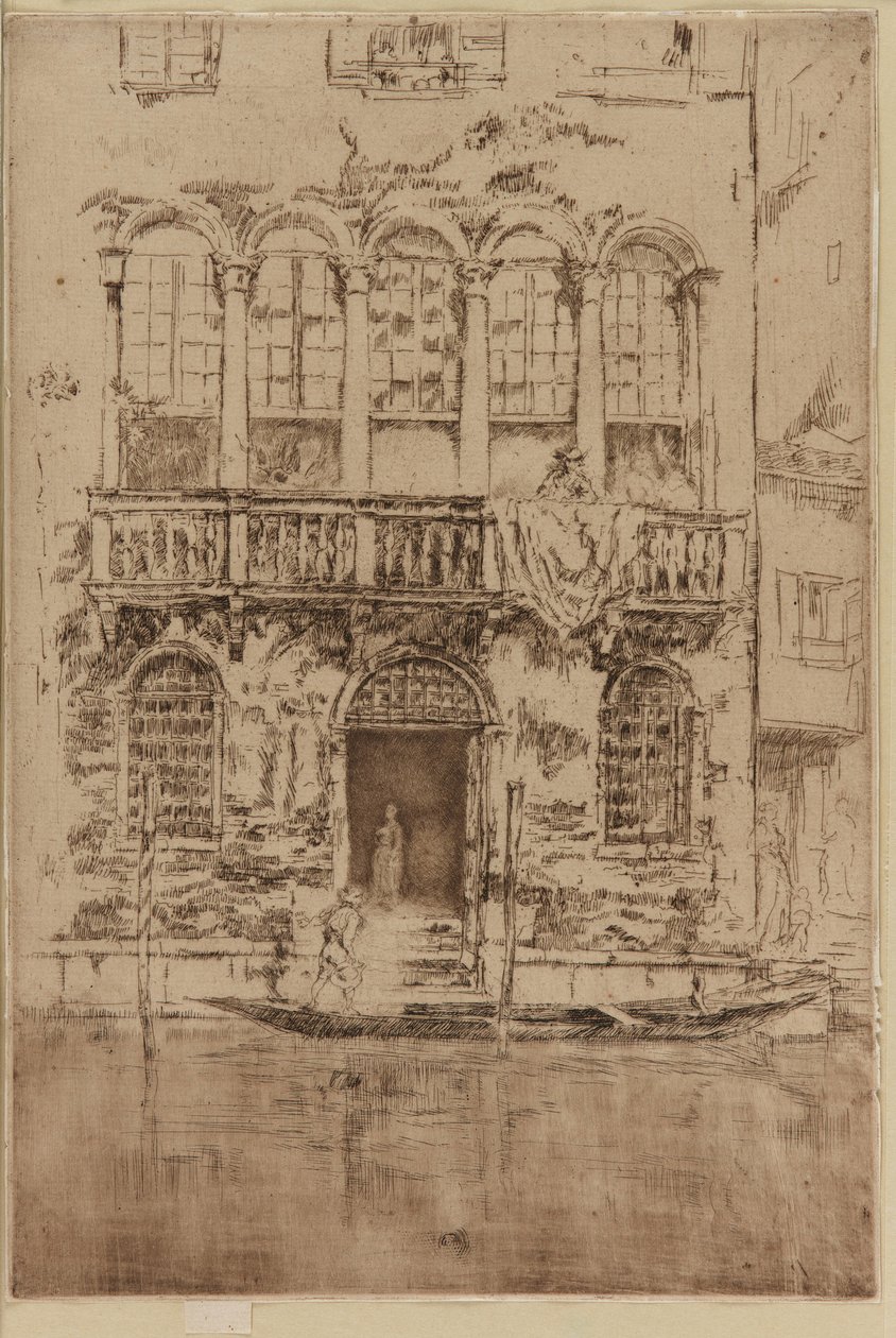 Az erkély, 1879-1880. alkotó: James Abbott McNeill Whistler
