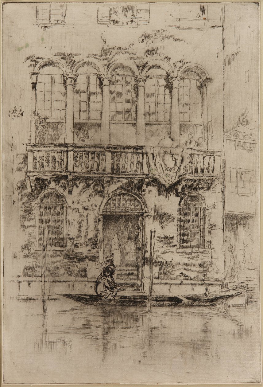 Az erkély, 1879-1880. alkotó: James Abbott McNeill Whistler