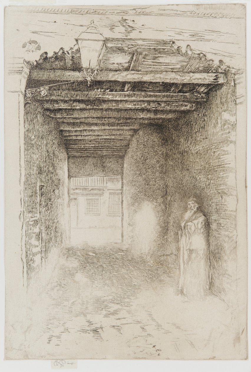 A koldusok, 1879-1880. alkotó: James Abbott McNeill Whistler