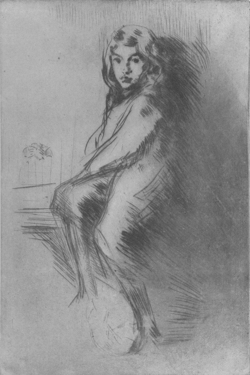 A fiú, Charlie Hanson, 1876, 1904 alkotó: James Abbott McNeill Whistler