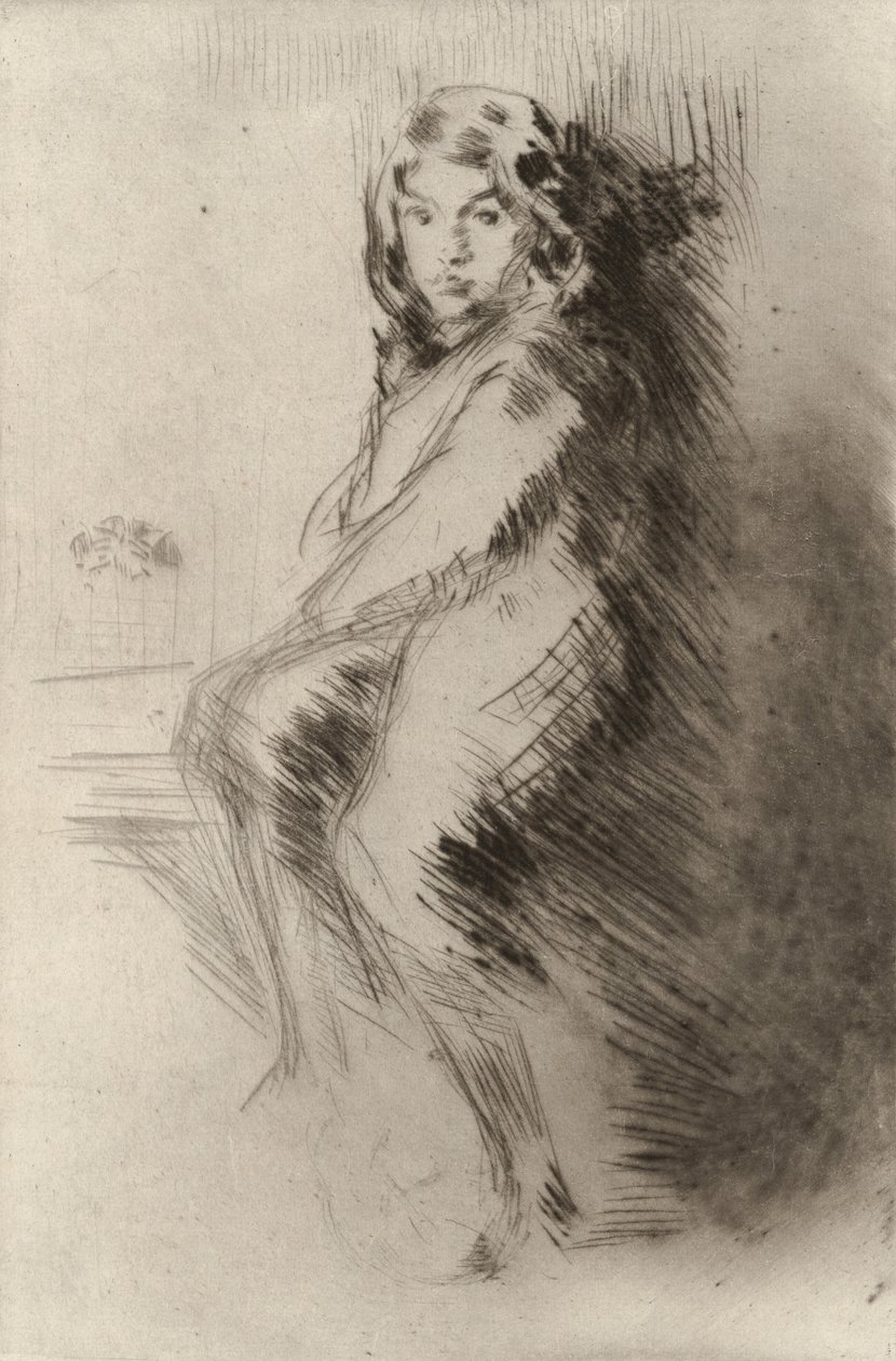 A fiú Charlie Hanson c. 18731875. alkotó: James Abbott McNeill Whistler