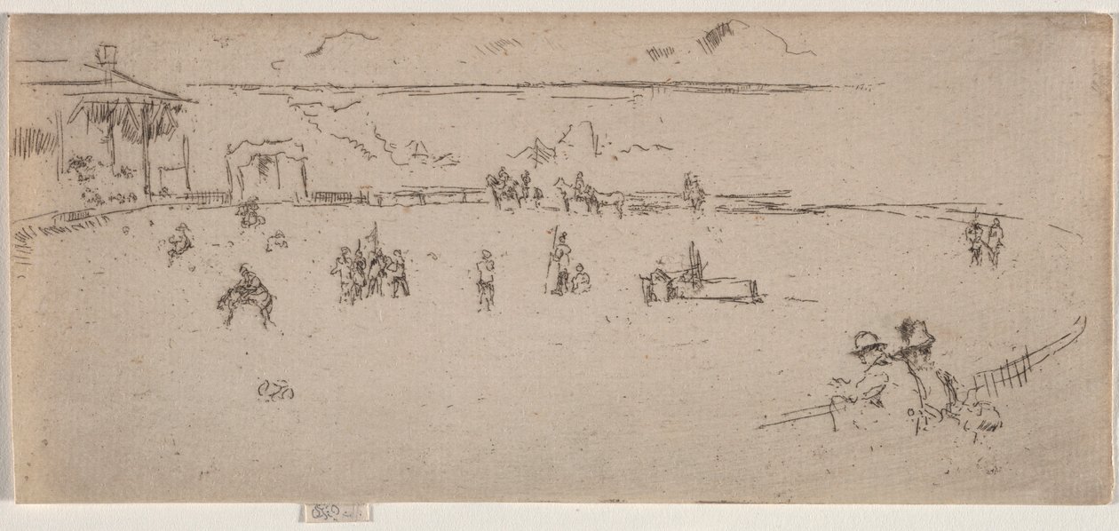 Az ütős ló. alkotó: James Abbott McNeill Whistler