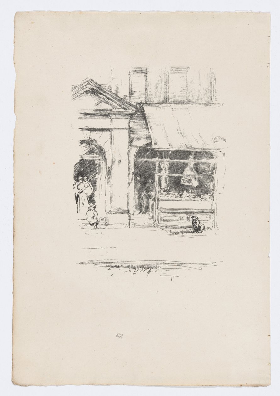A hentes kutyája alkotó: James Abbott McNeill Whistler