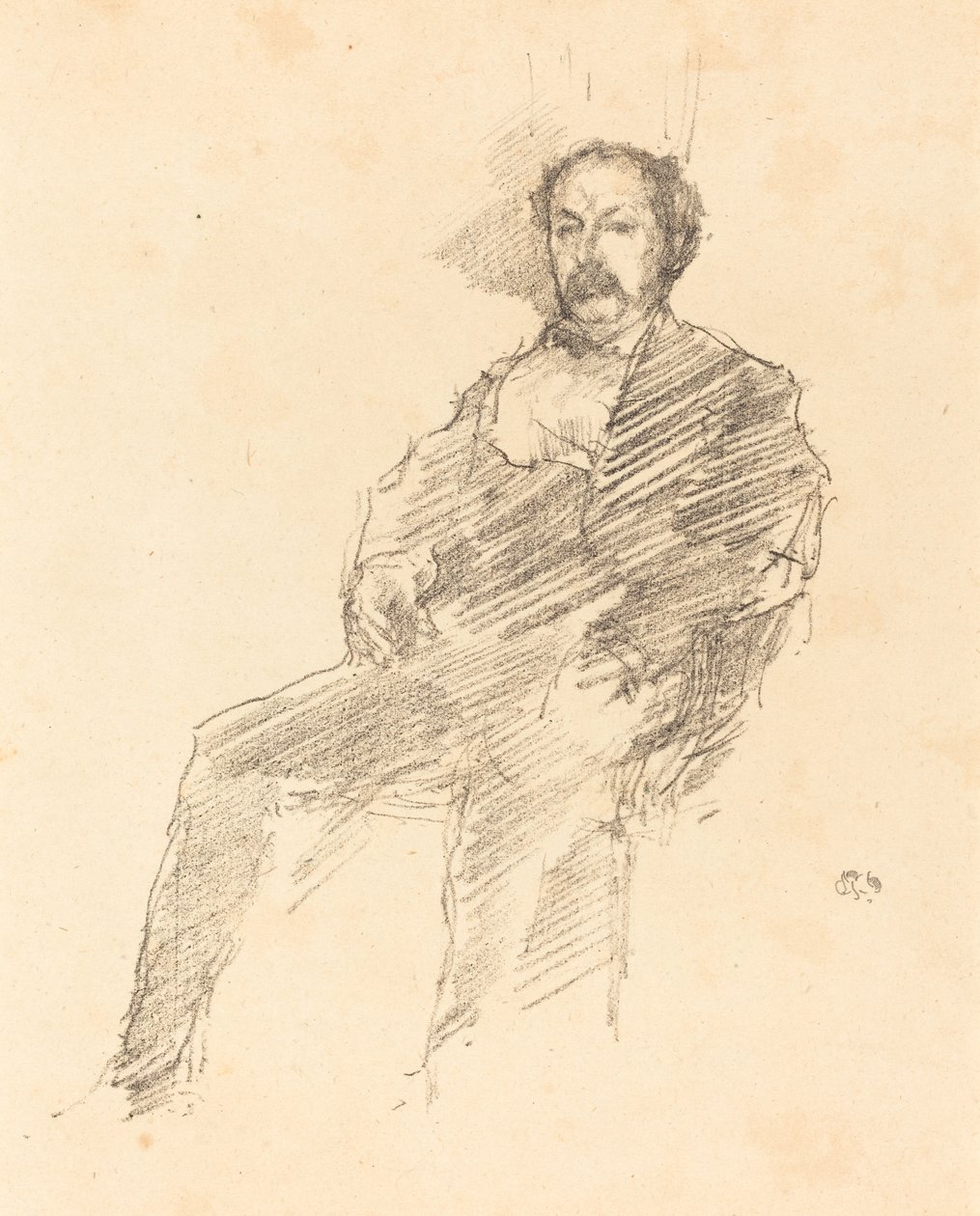 Az orvos, 1894. alkotó: James Abbott McNeill Whistler