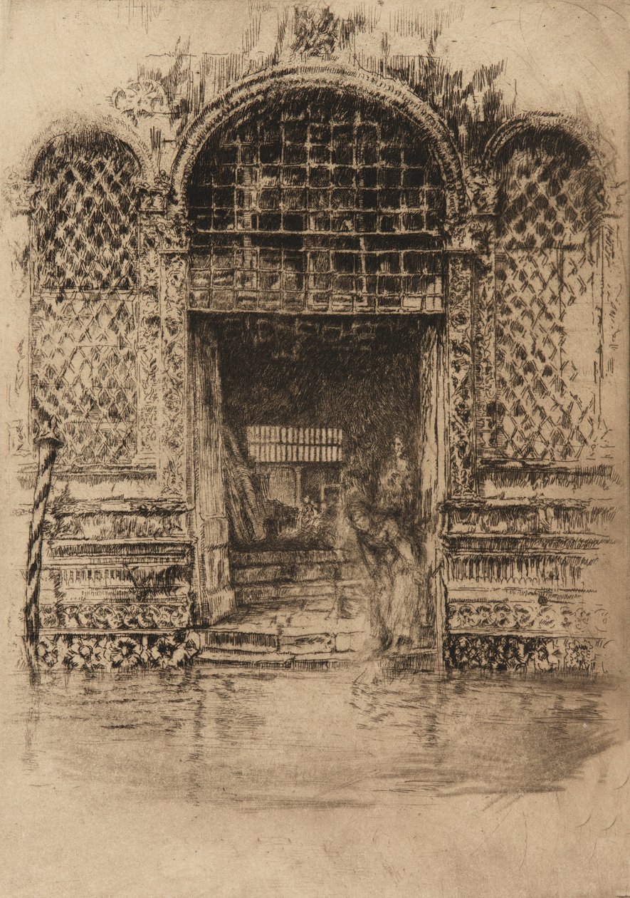 Az ajtónyílás, 1879-1880. alkotó: James Abbott McNeill Whistler