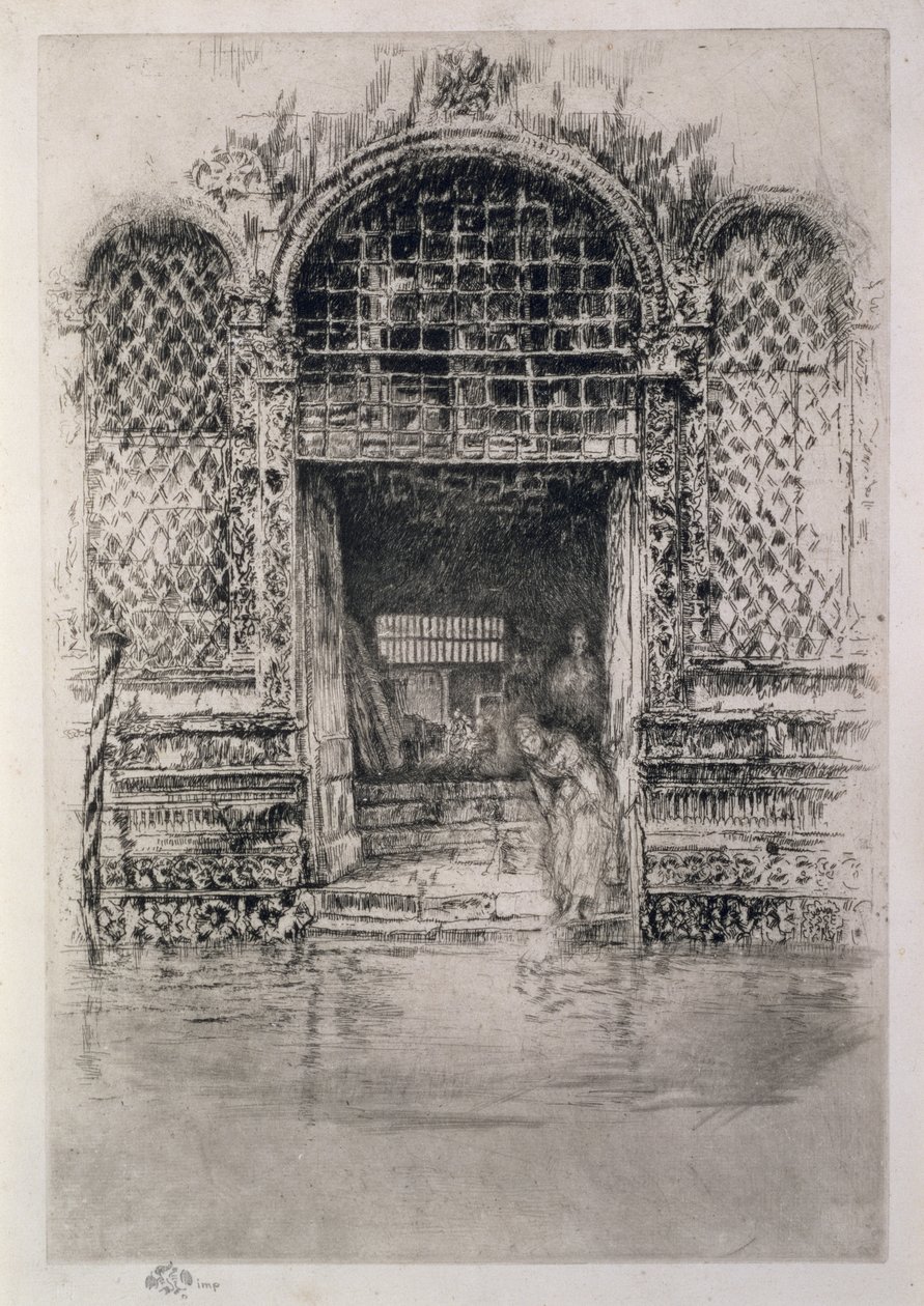 Az ajtónyílás, 1879-80 alkotó: James Abbott McNeill Whistler