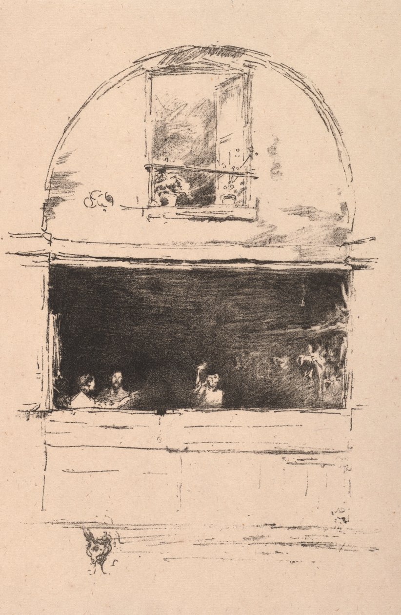 The Forge, Passage du Dragon, 1894. alkotó: James Abbott McNeill Whistler