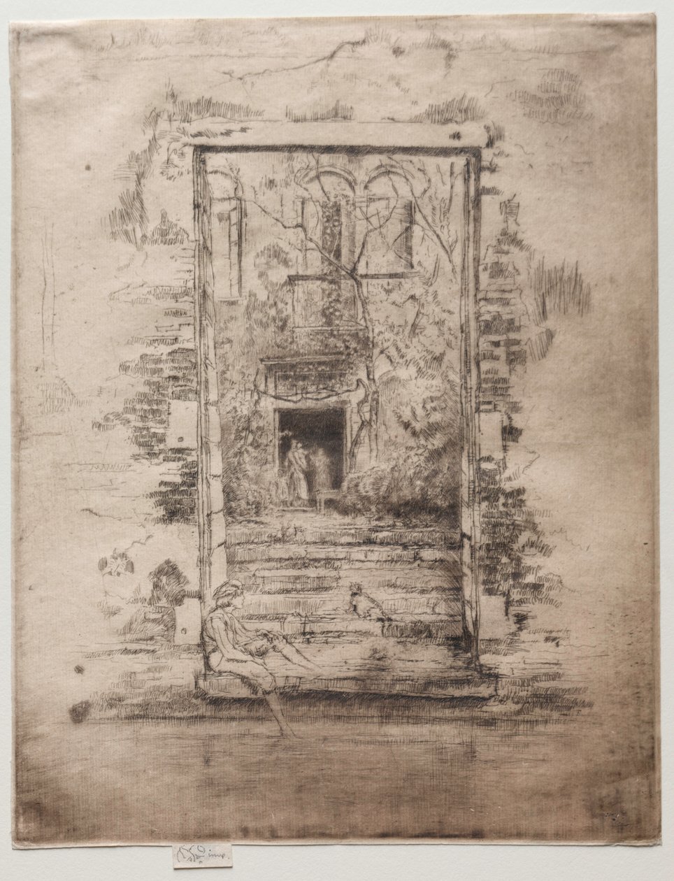 A kert. alkotó: James Abbott McNeill Whistler