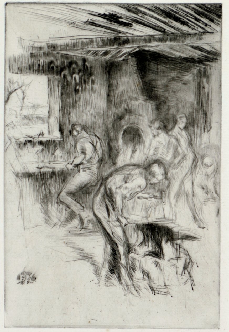 A kis kovácsműhely alkotó: James Abbott McNeill Whistler
