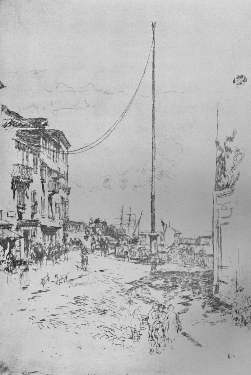 A kis árboc, c1880, 1925. alkotó: James Abbott McNeill Whistler