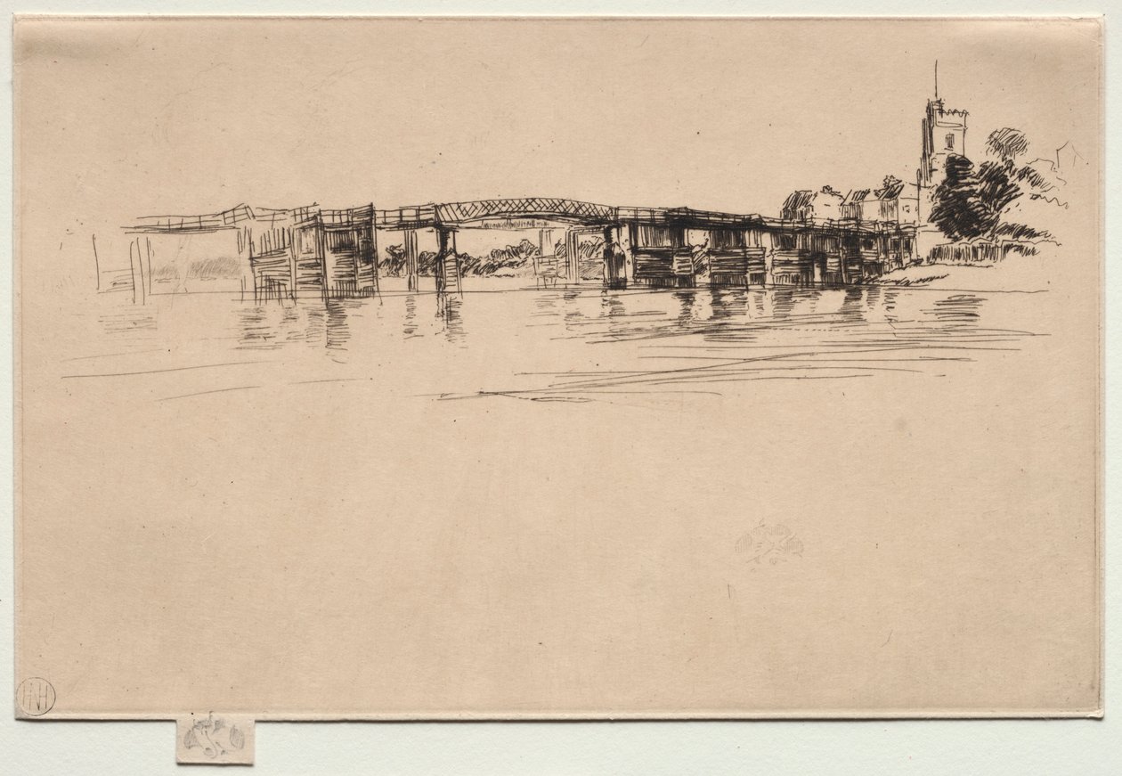 A kis Putney, 1. sz. alkotó: James Abbott McNeill Whistler