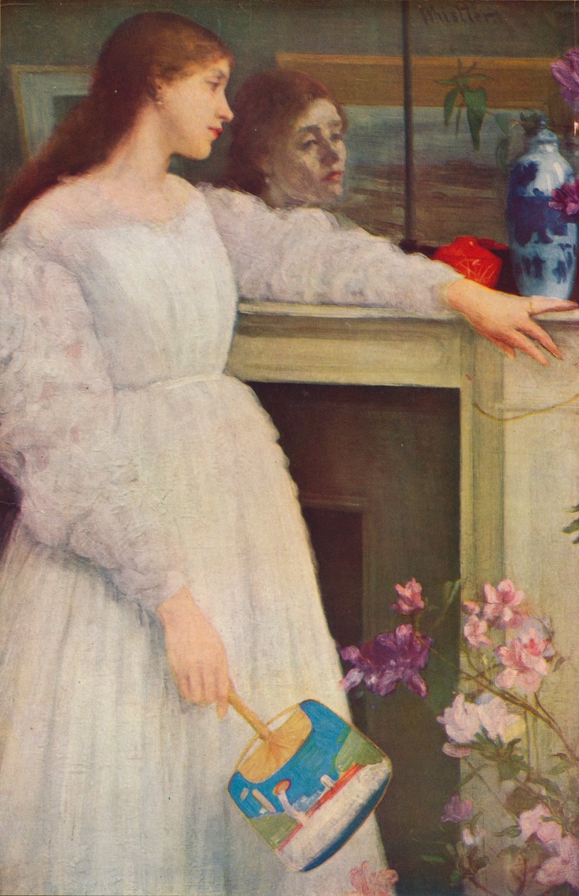 A kis fehér lány, 1864, 1935. alkotó: James Abbott McNeill Whistler