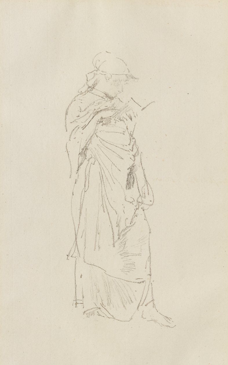A regény - Girl Reading alkotó: James Abbott McNeill Whistler