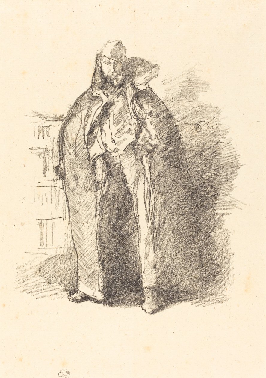 The Russian Schube, 1896.  alkotó: James Abbott McNeill Whistler