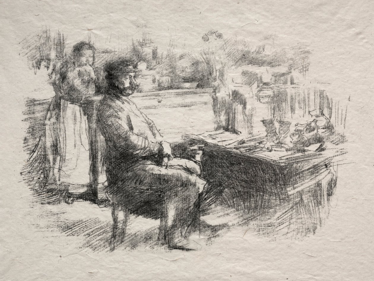 A Cipész. alkotó: James Abbott McNeill Whistler