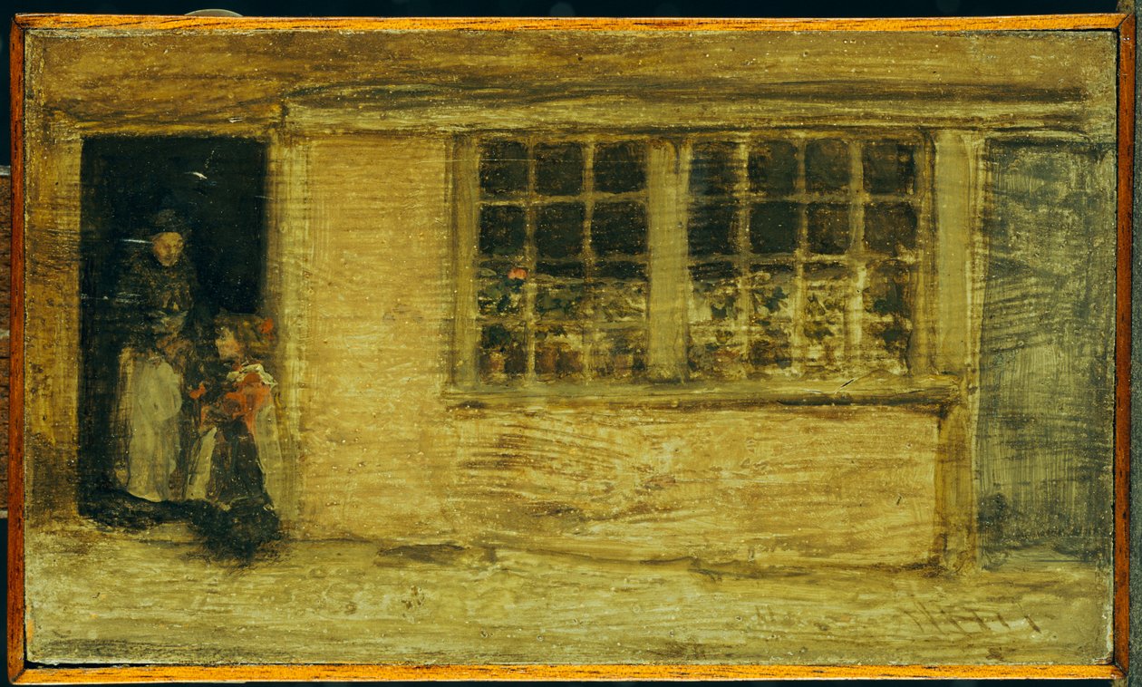 A kirakat, 1885-90 körül alkotó: James Abbott McNeill Whistler