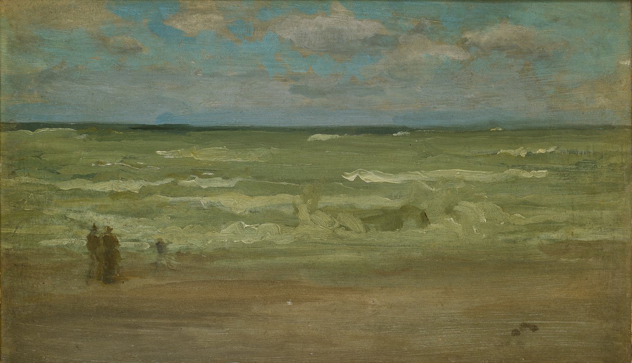 The Shore, Pourville, 1899 alkotó: James Abbott McNeill Whistler