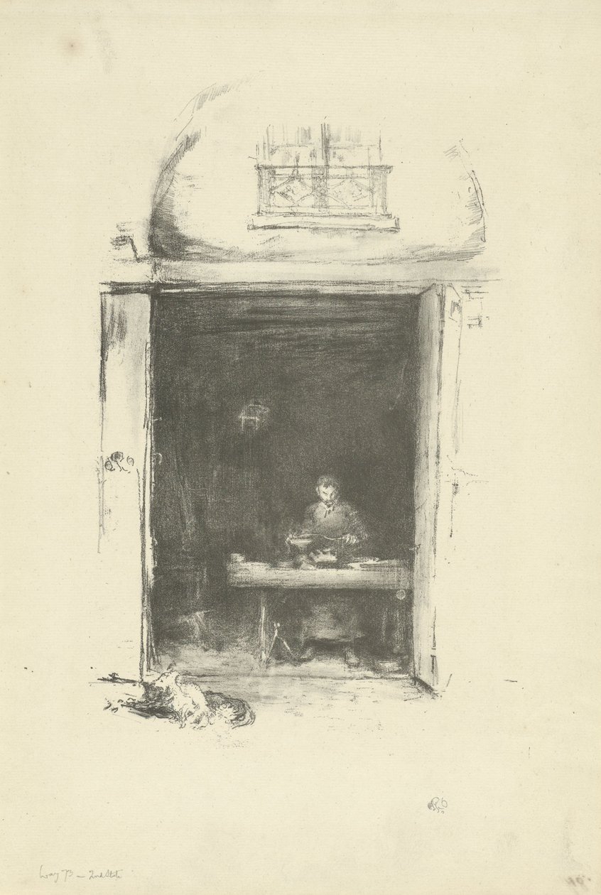 The Smith, Passage du Dragon alkotó: James Abbott McNeill Whistler
