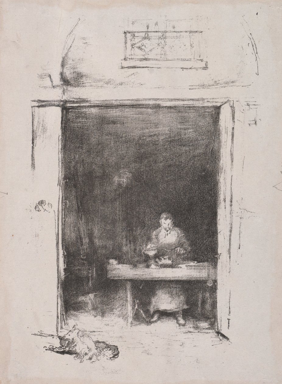 The Smith: Passage du Dragon, 1894. alkotó: James Abbott McNeill Whistler