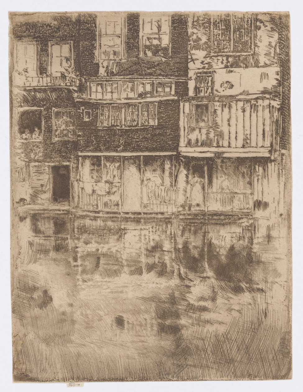 The Square House, Amszterdam alkotó: James Abbott McNeill Whistler