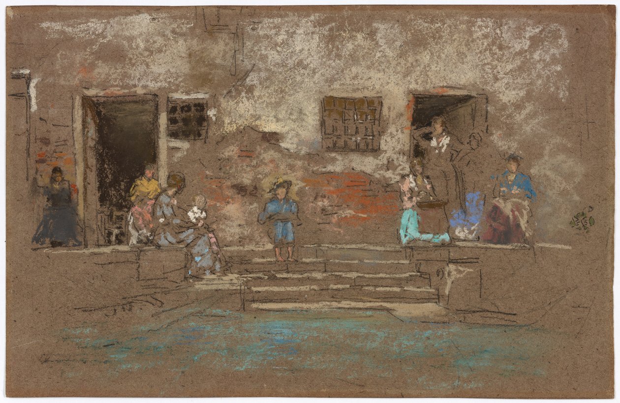 A lépcsőfokok alkotó: James Abbott McNeill Whistler