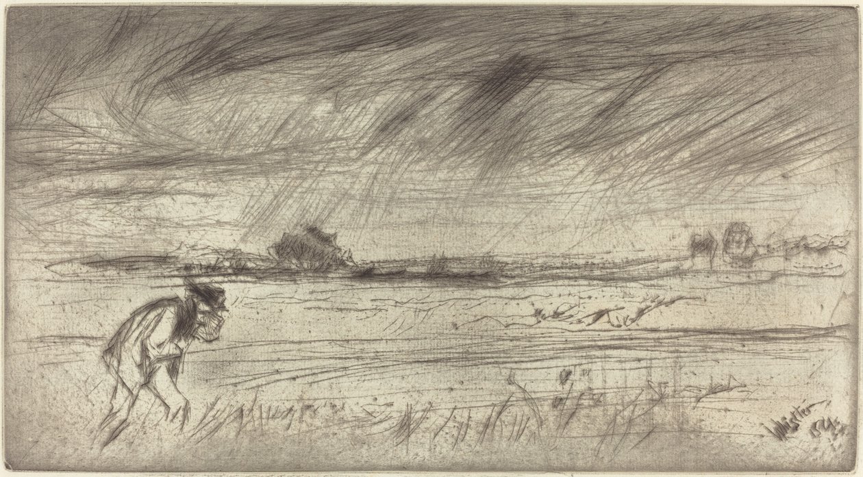 A vihar, 1861. alkotó: James Abbott McNeill Whistler