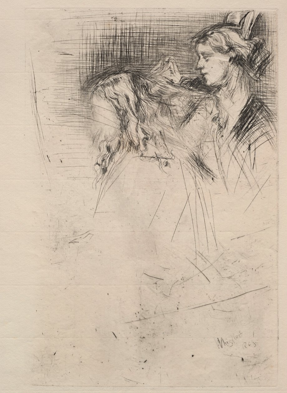 A WC, 1863. alkotó: James Abbott McNeill Whistler