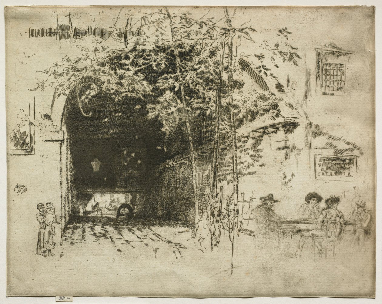 A komp, 1880. alkotó: James Abbott McNeill Whistler
