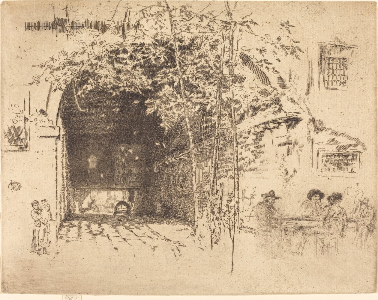 A komp, II. sz., 18791880. alkotó: James Abbott McNeill Whistler