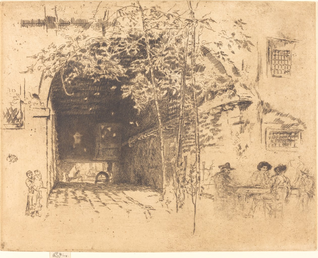 A komp, 1880. II. sz. alkotó: James Abbott McNeill Whistler