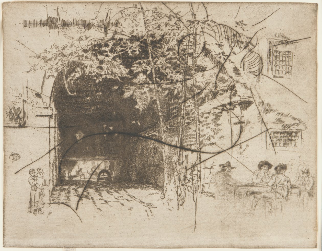A komp, 2. sz., 1879-1880. alkotó: James Abbott McNeill Whistler