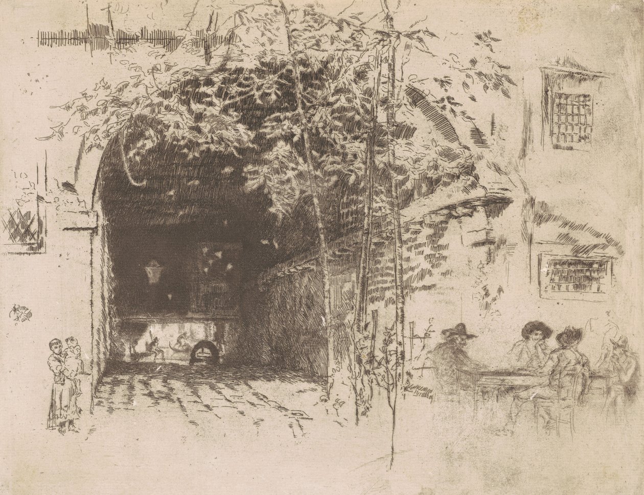 A komp, 1880. 2. sz. alkotó: James Abbott McNeill Whistler