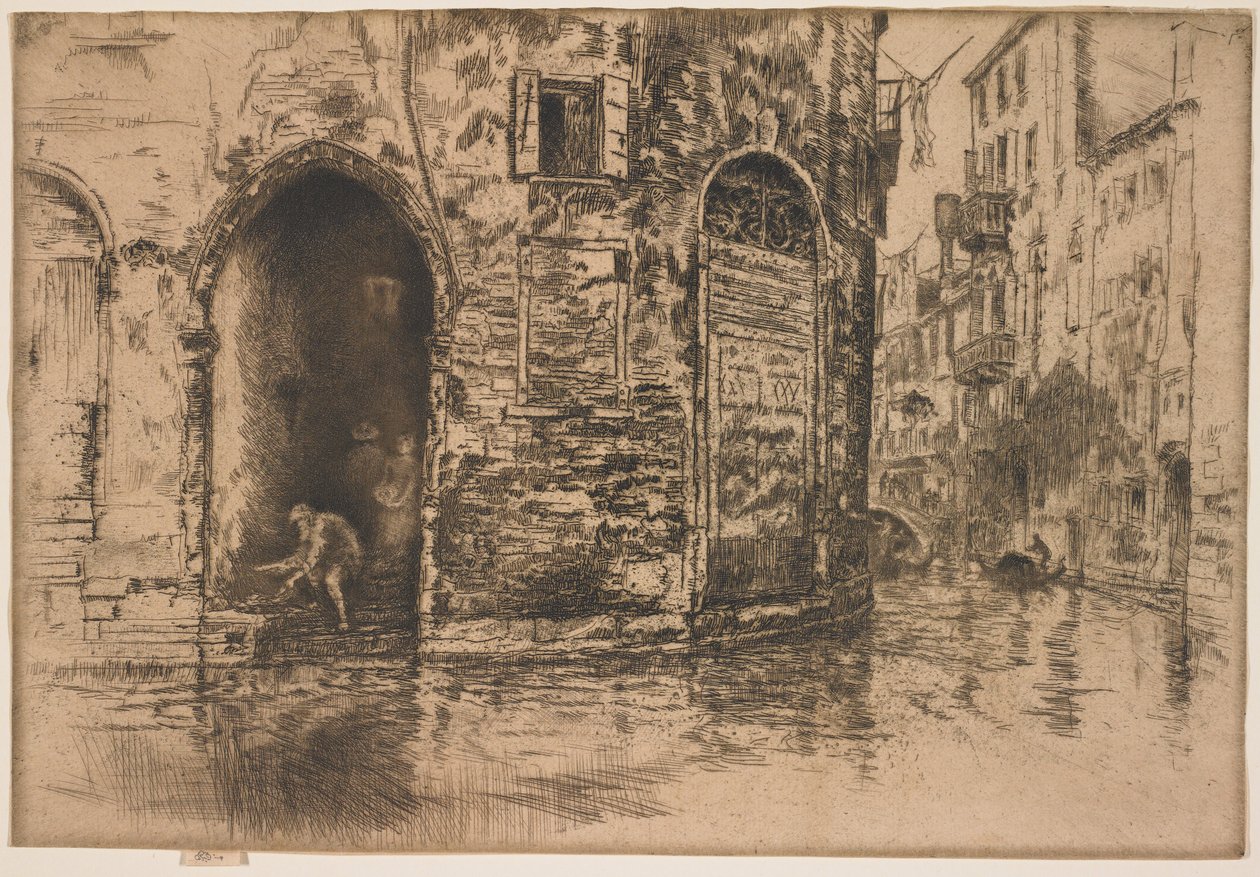 A két ajtónyílás alkotó: James Abbott McNeill Whistler