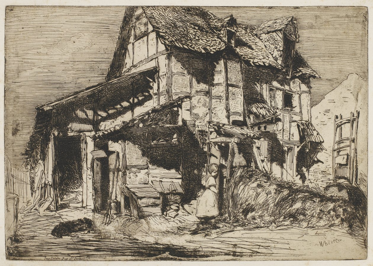 A nem biztonságos bérház alkotó: James Abbott McNeill Whistler
