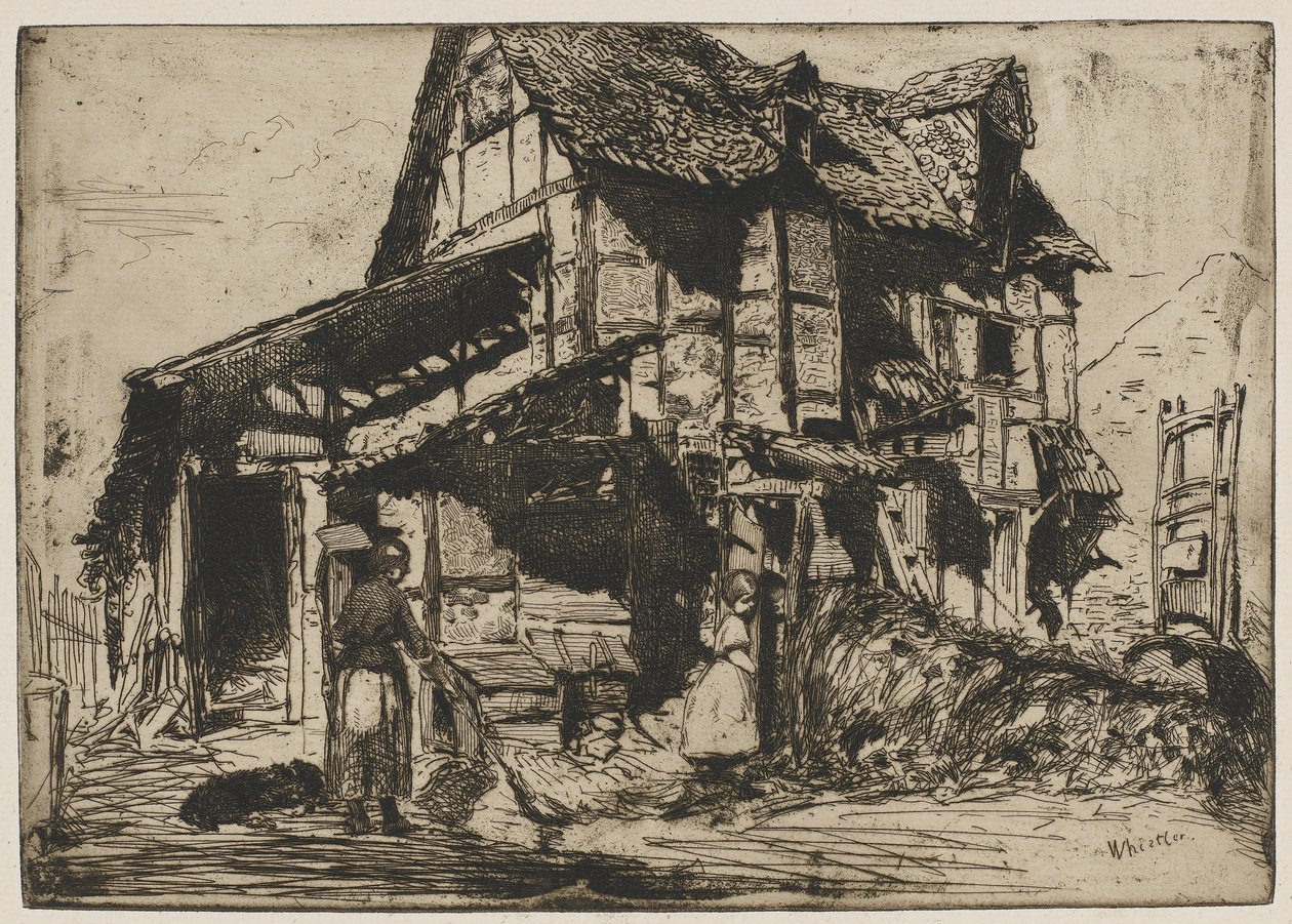 A nem biztonságos bérház alkotó: James Abbott McNeill Whistler