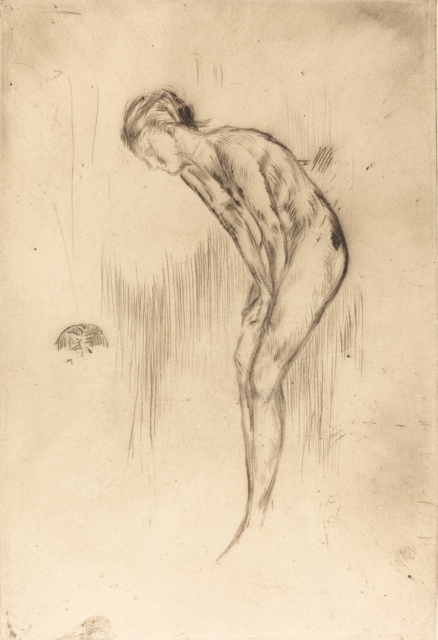 Tillie: Egy modell, 1873. alkotó: James Abbott McNeill Whistler