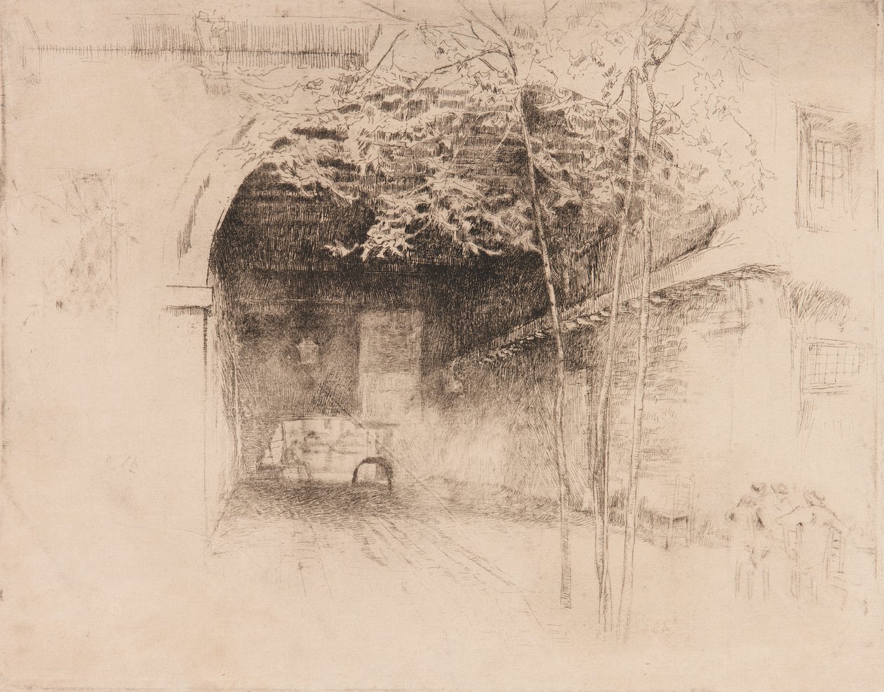Komp, 1879-1880. alkotó: James Abbott McNeill Whistler