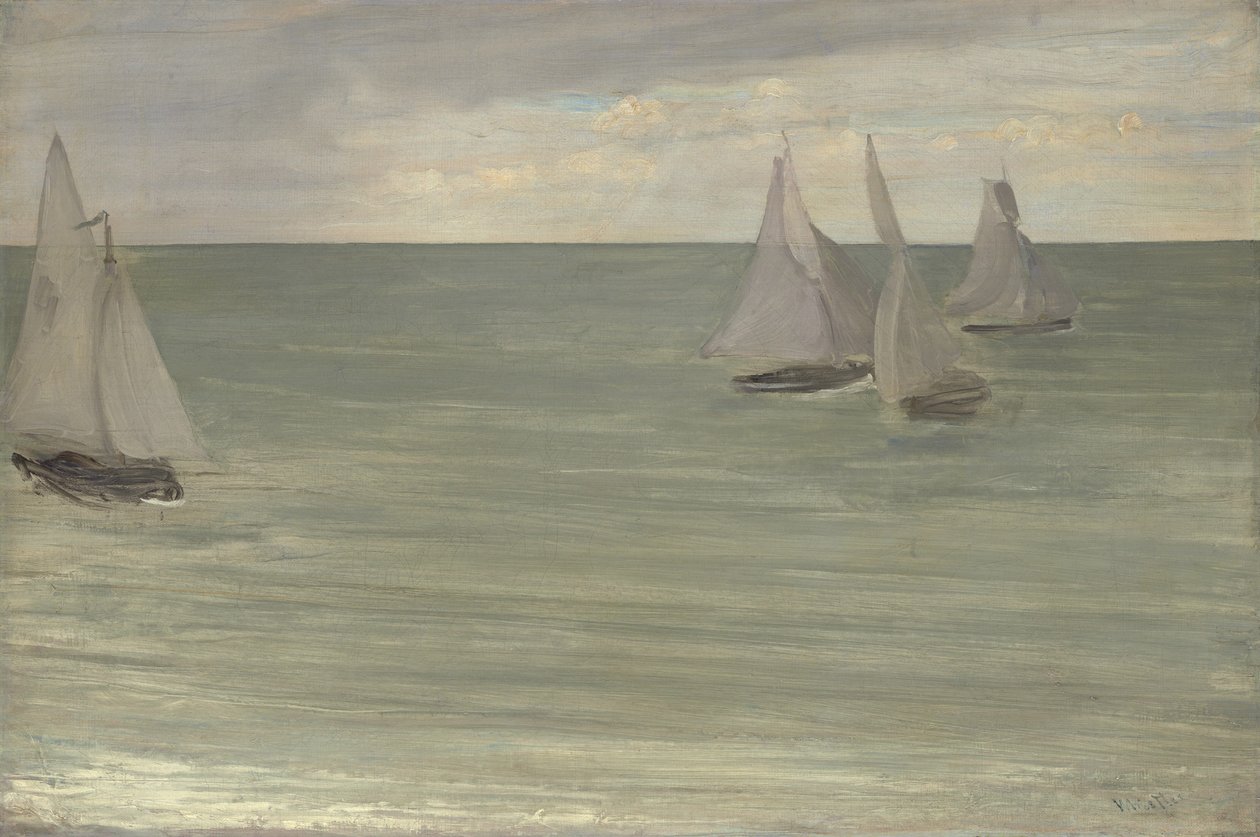 Trouville alkotó: James Abbott McNeill Whistler
