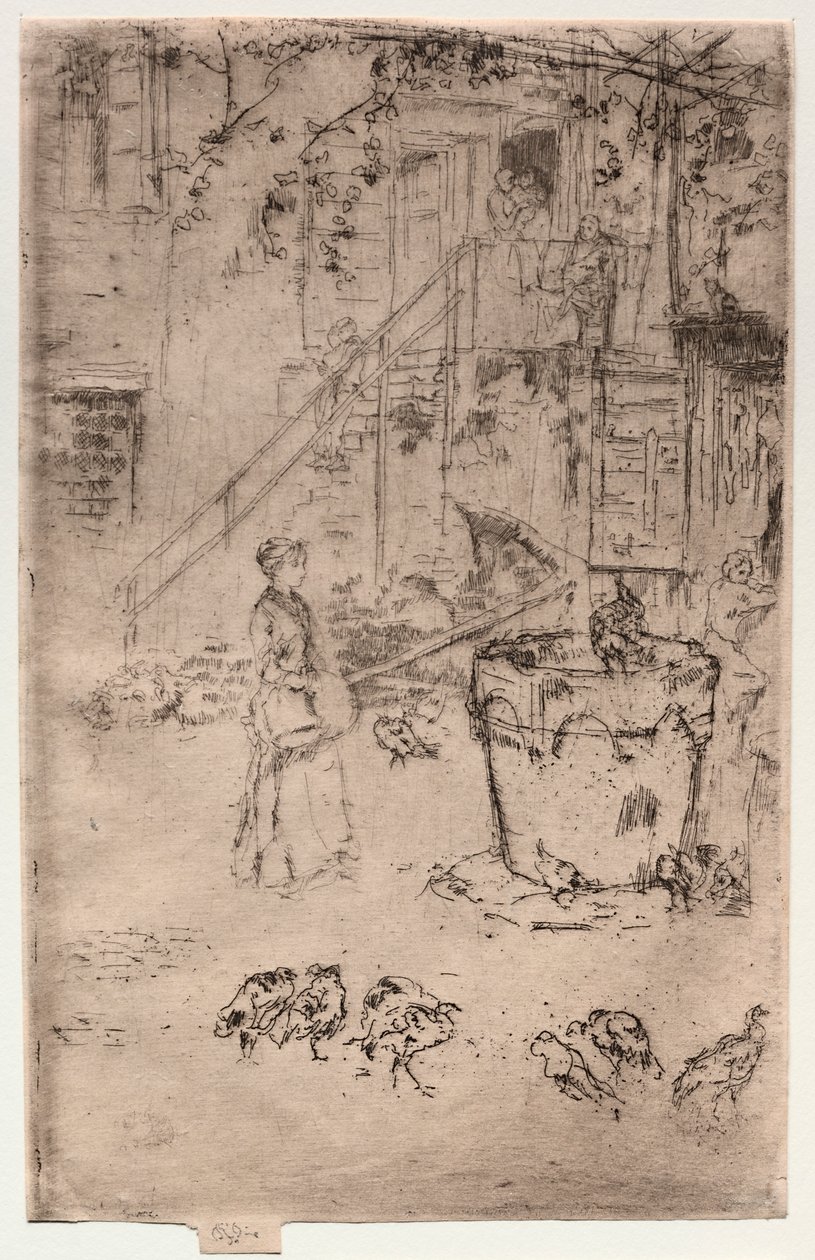 Pulykák. alkotó: James Abbott McNeill Whistler