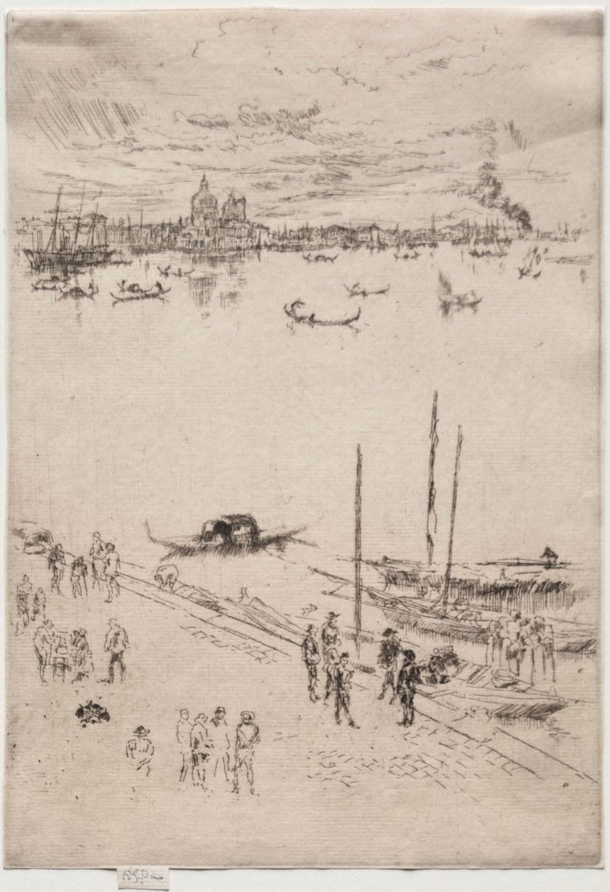 Egyenes Velence. alkotó: James Abbott McNeill Whistler