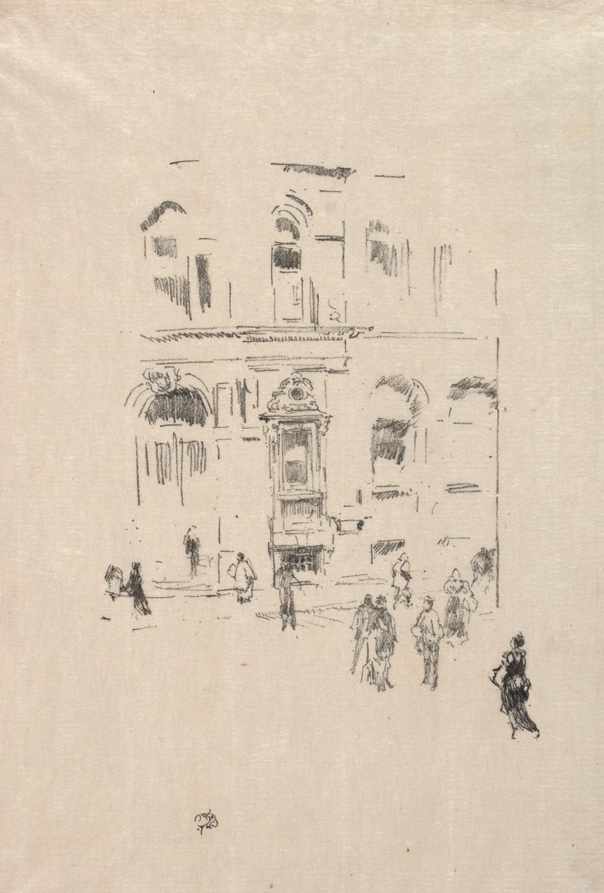 Victory Club, 1879. alkotó: James Abbott McNeill Whistler