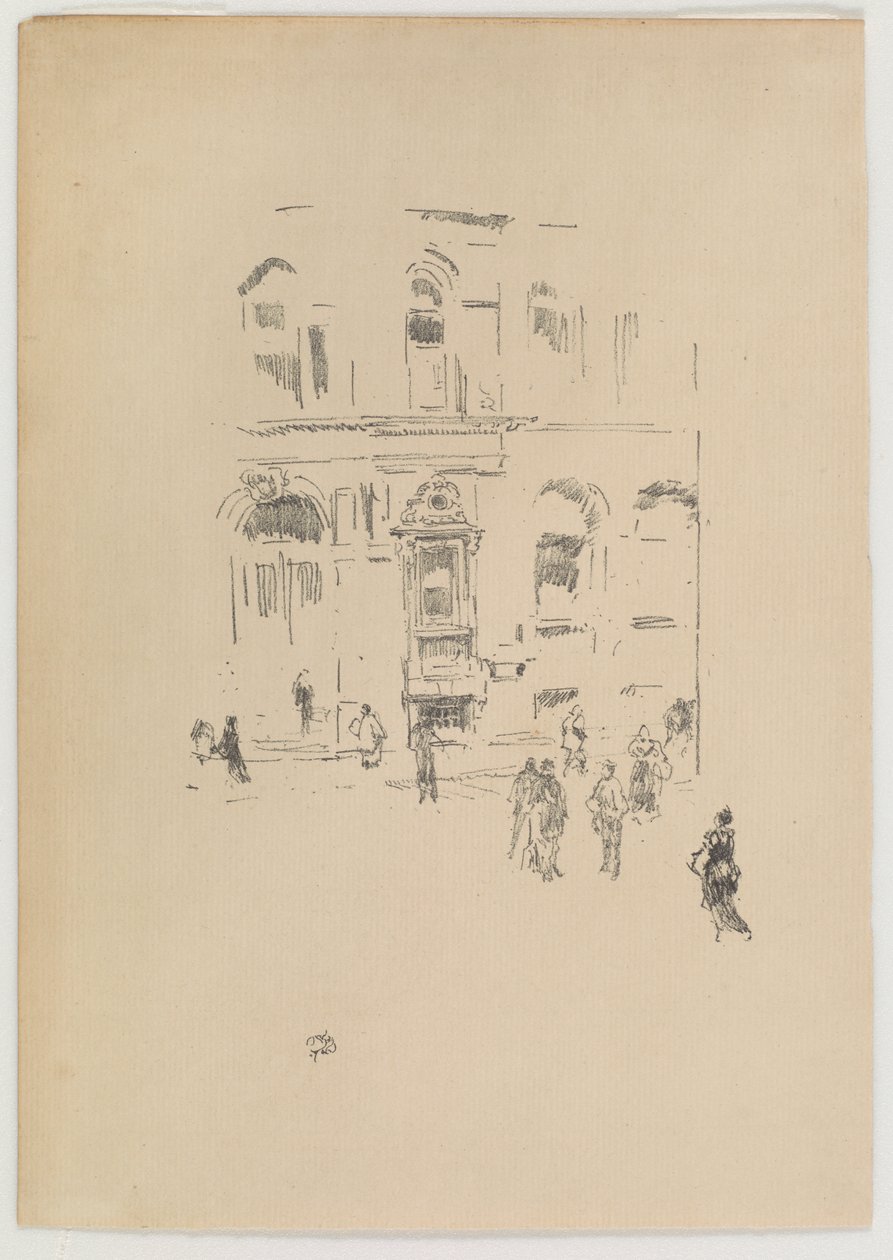 Victoria Club, 1879 és 1887. alkotó: James Abbott McNeill Whistler