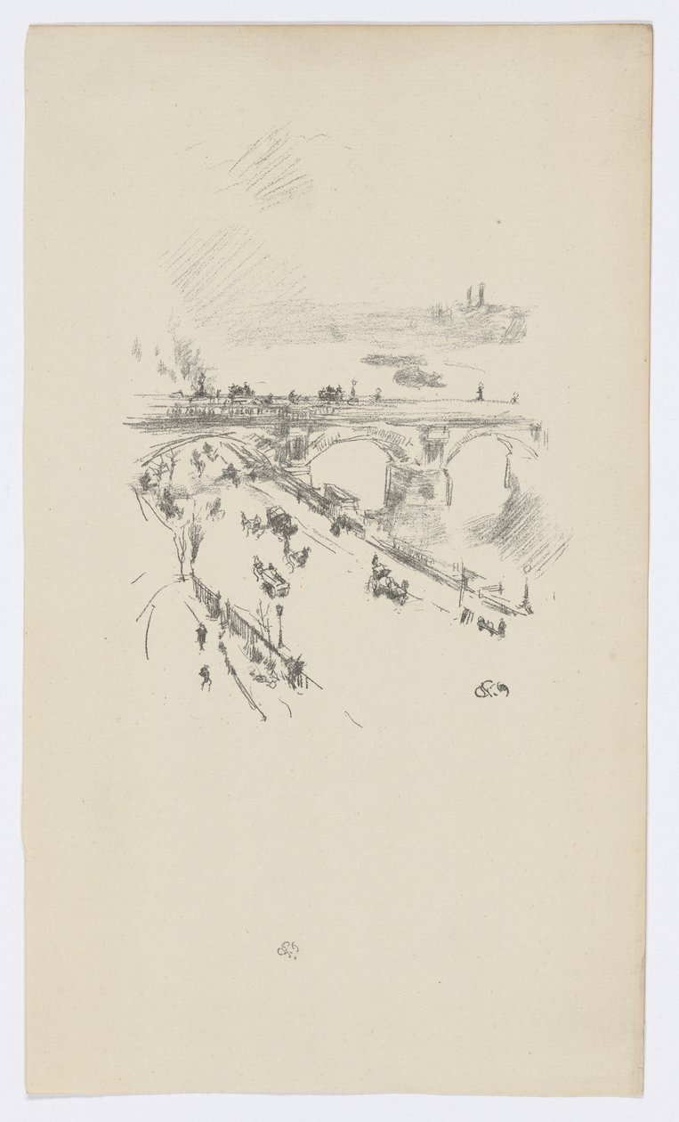 Waterloo híd alkotó: James Abbott McNeill Whistler
